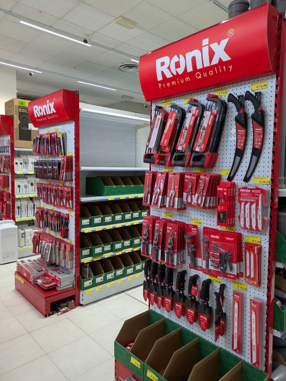 Espositore di utensili professionali Ronix
